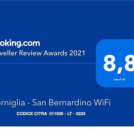 Corniglia - San Bernardino Wifi Leilighet Eksteriør bilde